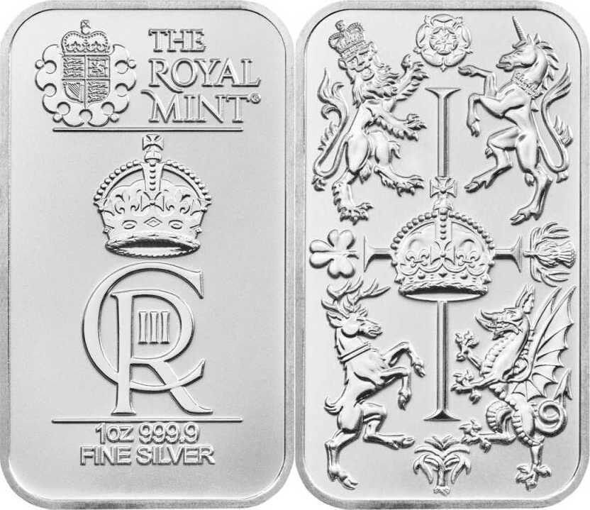 1 oz Royal Celebration Silver Bar