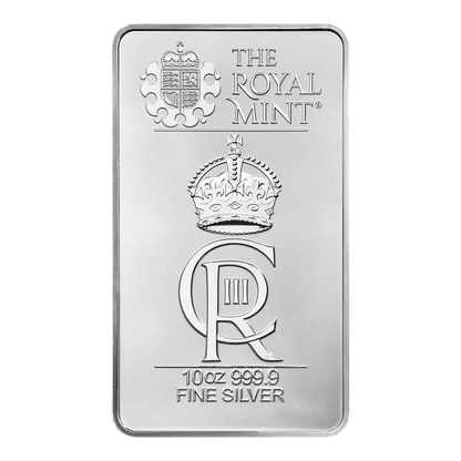 The Royal Celebration 10oz Silver Bullion Minted Bar