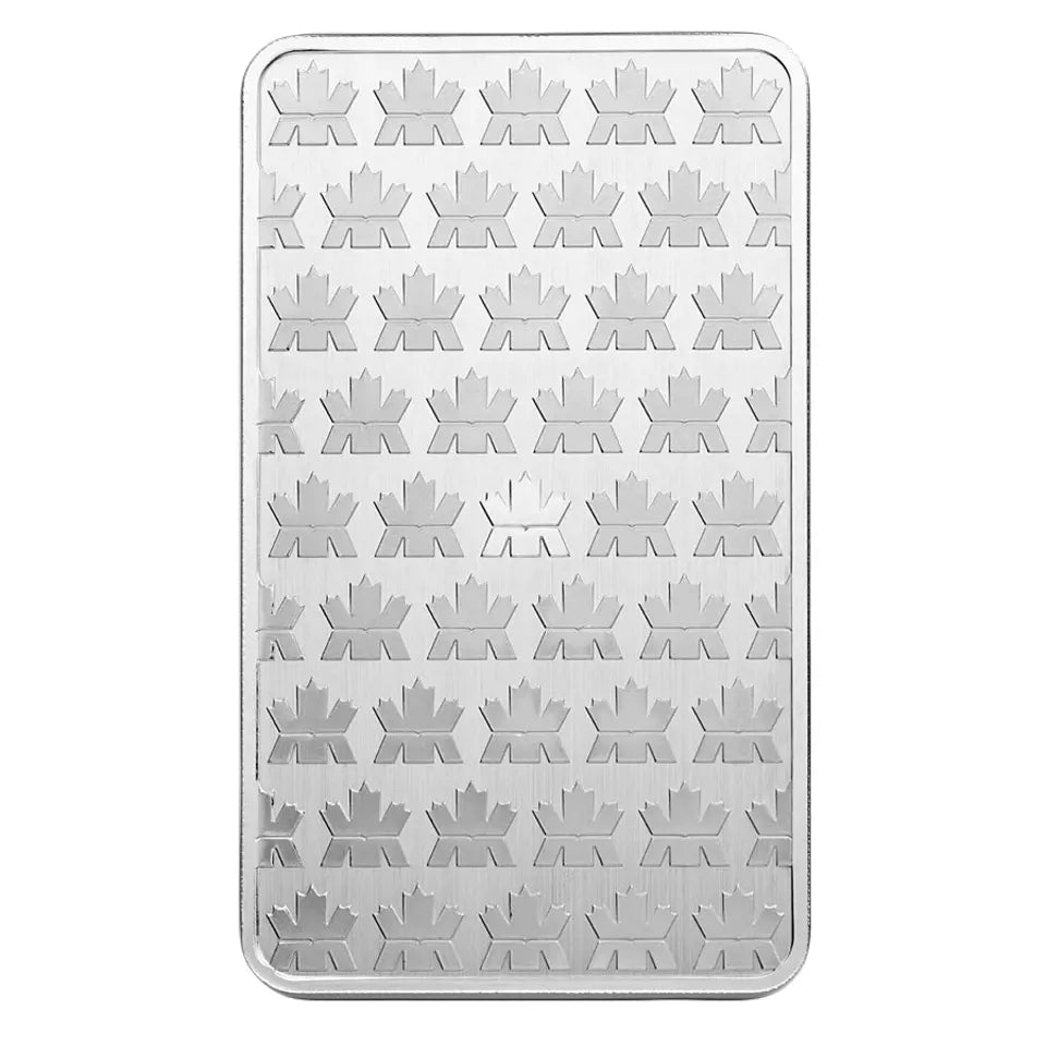 Royal Canadian Mint 10oz Silver Bar